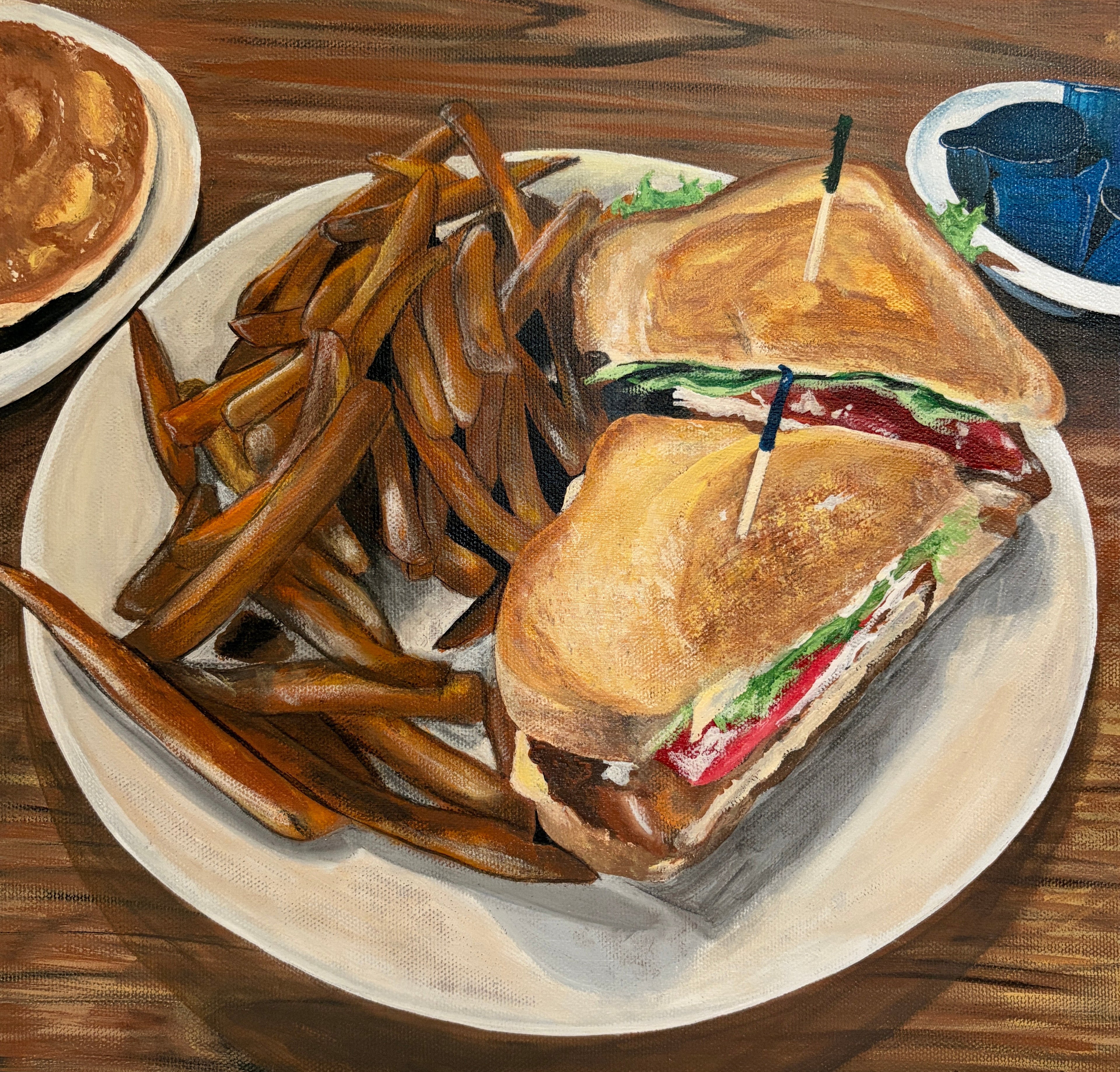 Lunch 12x12 original