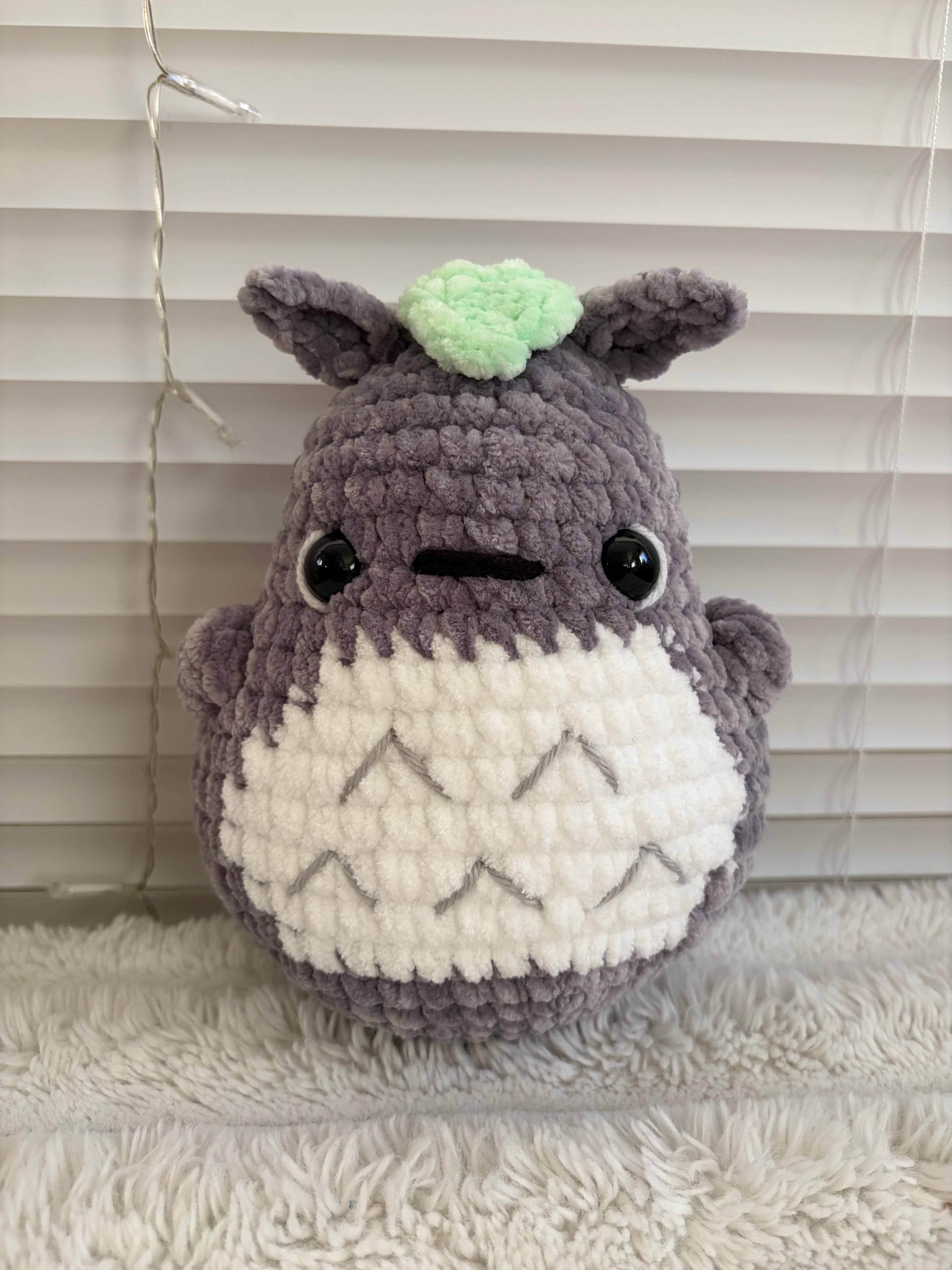 Totoro plushie